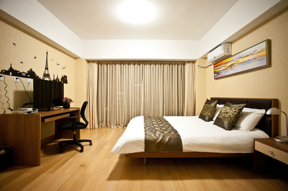 Qingdao Lejiaxuan Boutique Apartment International Convention Center Branch Eksteriør bilde