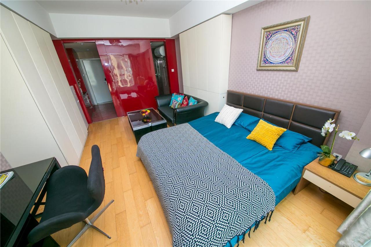 Qingdao Lejiaxuan Boutique Apartment International Convention Center Branch Eksteriør bilde