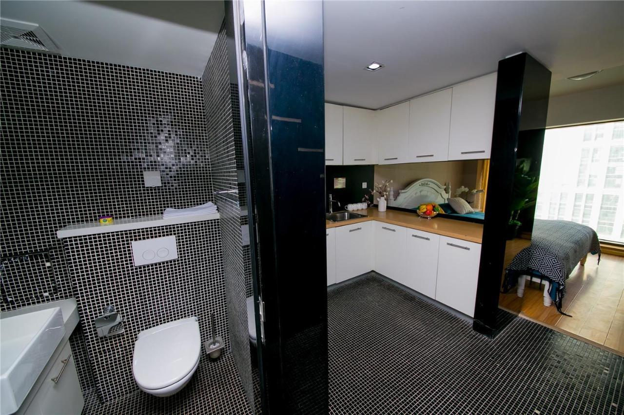 Qingdao Lejiaxuan Boutique Apartment International Convention Center Branch Eksteriør bilde