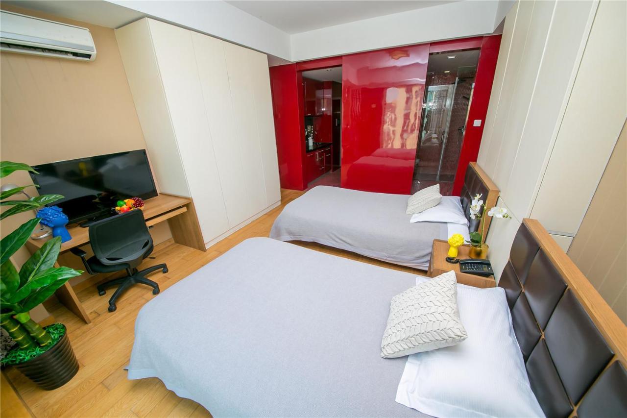 Qingdao Lejiaxuan Boutique Apartment International Convention Center Branch Eksteriør bilde
