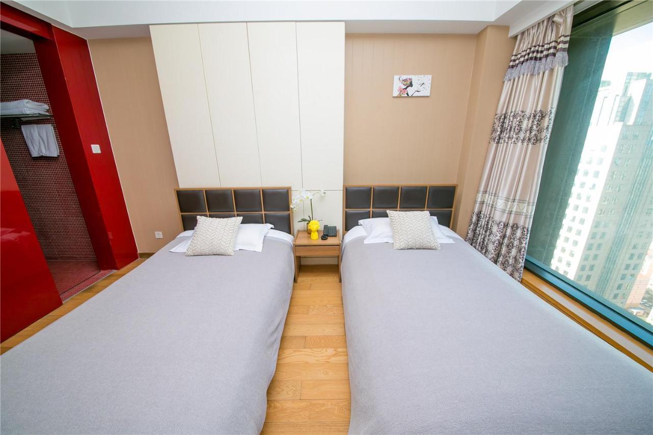 Qingdao Lejiaxuan Boutique Apartment International Convention Center Branch Eksteriør bilde