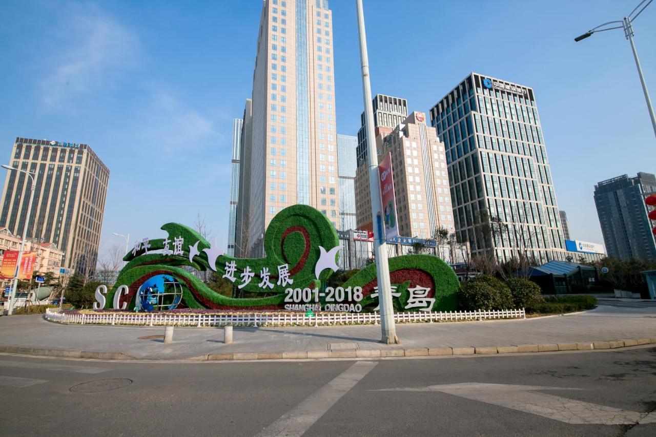 Qingdao Lejiaxuan Boutique Apartment International Convention Center Branch Eksteriør bilde